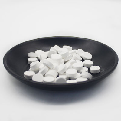 90 ٪ TCCA Trichloroisocyanuric Acid C3N3o3cL3 أقراص الكلور لمياه الآبار
