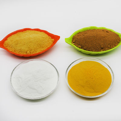Coagulant PAC Poly Aluminium Chloride مسحوق حبيبي أصفر فاتح