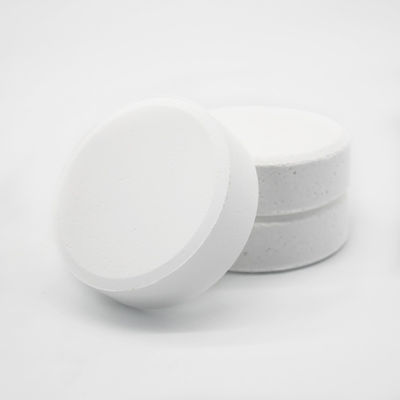 معالجة المياه 3 بوصة 200 جرام أقراص الكلور لحمام السباحة Trichloroisocyanuric acid 90٪ Tcca